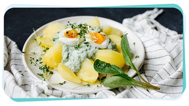 Frankfurter Grüne Soße | Bild: mauritius images / foodcollection / Natascha Ungereit-Le