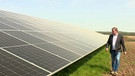 Eine der größten Solarparks in Bayern. | Bild: BR